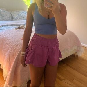 Free People Purple Women's Shorts